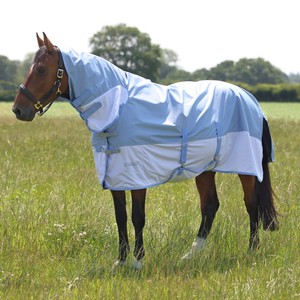 Shires Shires Tempest Original Waterproof Fly Rug in Pale Blue
