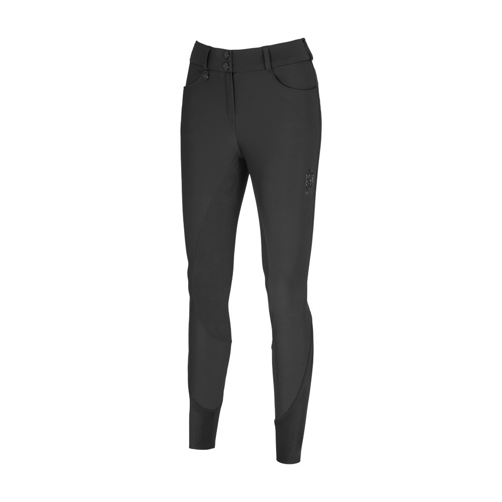 Pikeur Pikeur Ceelina Flex Faux Leather Full Seat Breeches in Black