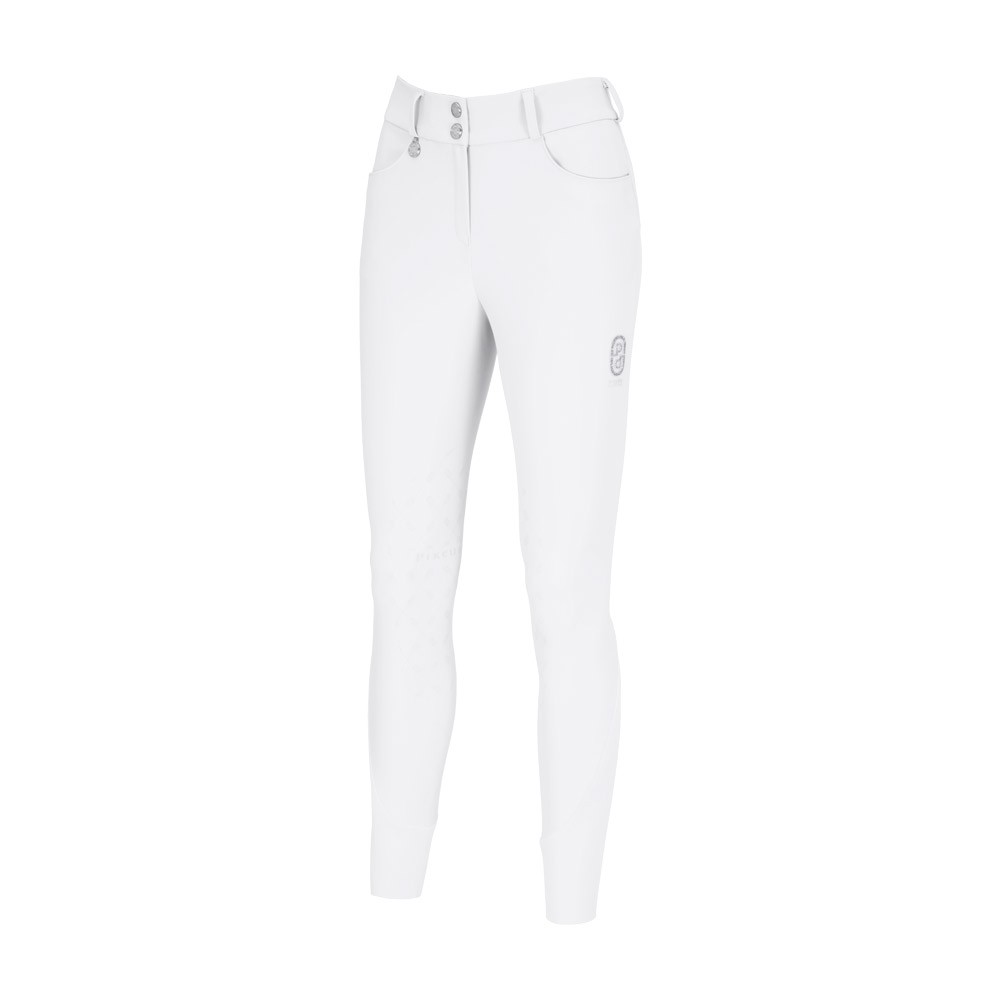 Pikeur Pikeur Ceelina Flex Faux Leather Full Seat Breeches in White