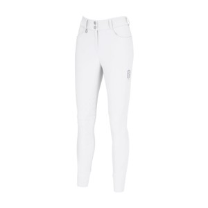 Pikeur Pikeur Ceelina Flex Faux Leather Full Seat Breeches in White