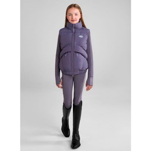 Aztec Diamond Aztec Diamond Young Rider Mid Layer Gilet in Amethyst