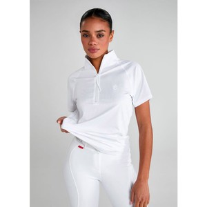 Aztec Diamond Aztec Diamond Short Sleeve Ventilated Shirt in White