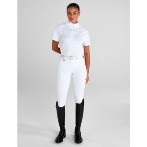 Aztec Diamond Aztec Diamond Short Sleeve Ventilated Shirt in White