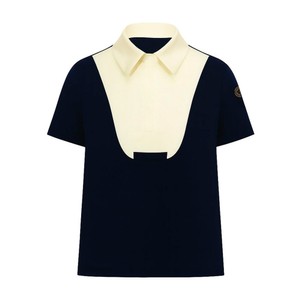 Equetech Equetech Elite Short Sleeved Show Shirt in Navy/Cream