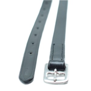 Dever Dever Ascot Childs 3/4 inch Stirrup Leathers in Black