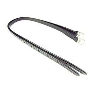 Dever Dever Ascot Childs 3/4 inch Stirrup Leathers in Black