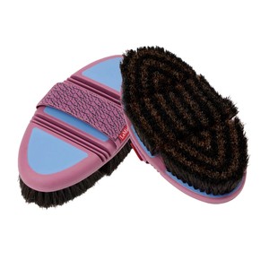 LeMieux LeMieux Flexi Horse Hair Body Brush in Powder Blue