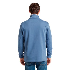 Schoffel Schoffel Trencrom 1/4 Zip Sweatshirt in Vintage Indigo/Stone