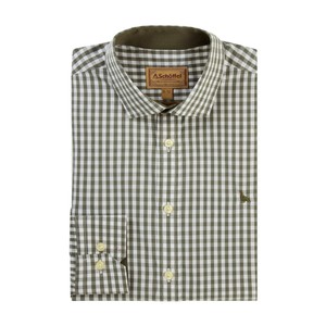 Schoffel Schoffel Thorpeness Tailored Shirt in Beetle Green Check