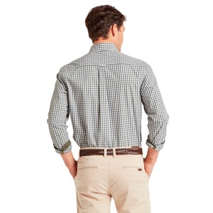 Schoffel Schoffel Thorpeness Tailored Shirt in Beetle Green Check