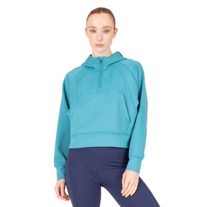 Shires Shires Aubrion React Quarter Zip Hoodie in Haze