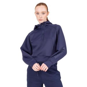 Shires Shires Aubrion React Quarter Zip Hoodie in Midnight