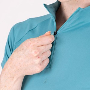 Shires Shires Aubrion React Short Sleeve Base Layer in Haze