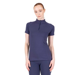Shires Shires Aubrion React Short Sleeve Base Layer in Midnight
