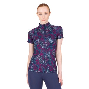 Shires Shires Aubrion React Short Sleeve Base Layer in Petal