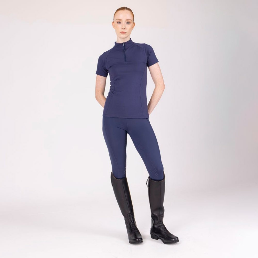 Shires Aubrion Non Stop Riding Tights Navy