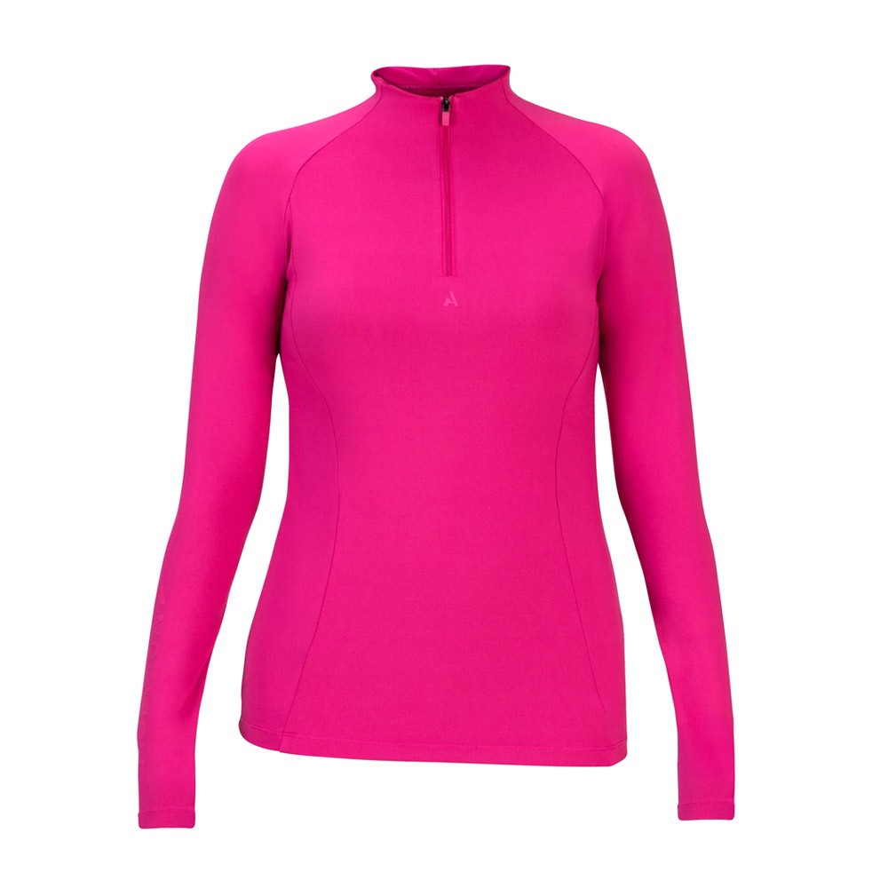 Shires Shires Aubrion React Young Rider Long Sleeve Base Layer in Fuchsia