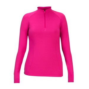 Shires Shires Aubrion React Young Rider Long Sleeve Base Layer in Fuchsia