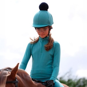 Shires Shires Aubrion React Young Rider Long Sleeve Base Layer in Haze