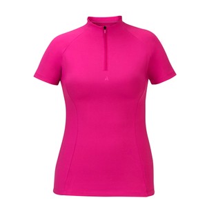 Shires Shires Aubrion React Young Rider Short Sleeve Base Layer in Fuchsia