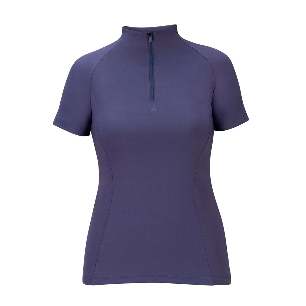 Shires Shires Aubrion React Young Rider Short Sleeve Base Layer in Midnight