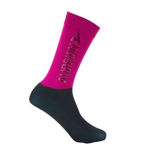Shires Shires Aubrion React Young Rider Performance Socks in Fuchsia