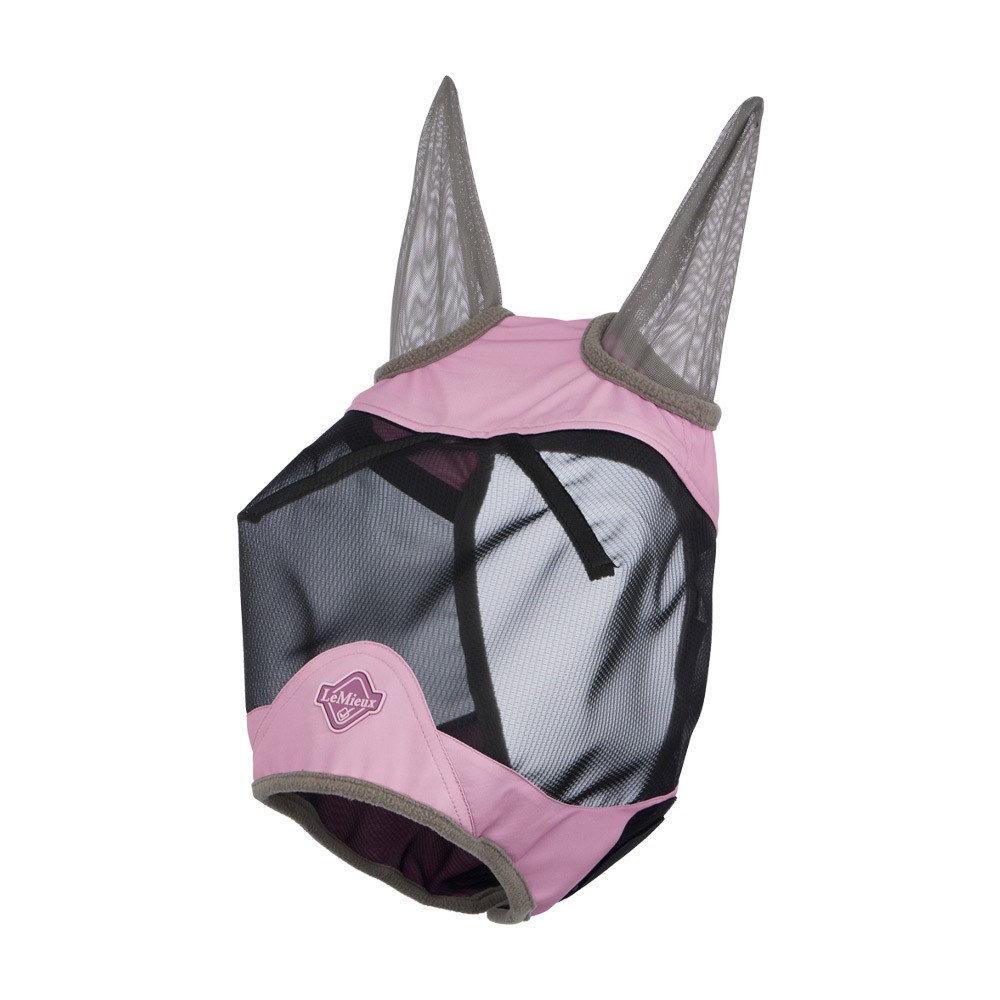 LeMieux LeMieux Visor Tek Half Fly Mask in Fondant