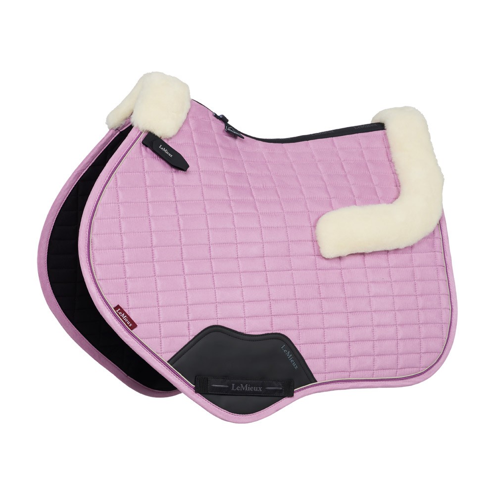 LeMieux LeMieux Merino+ Suede Classic Close Contact Square in Fondant