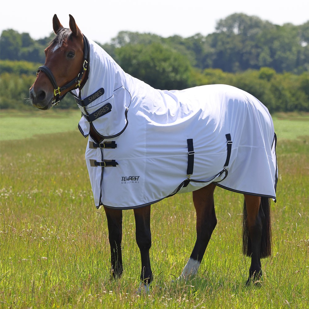 Shires Shires Tempest Original Fly Combo Rug in White/Navy