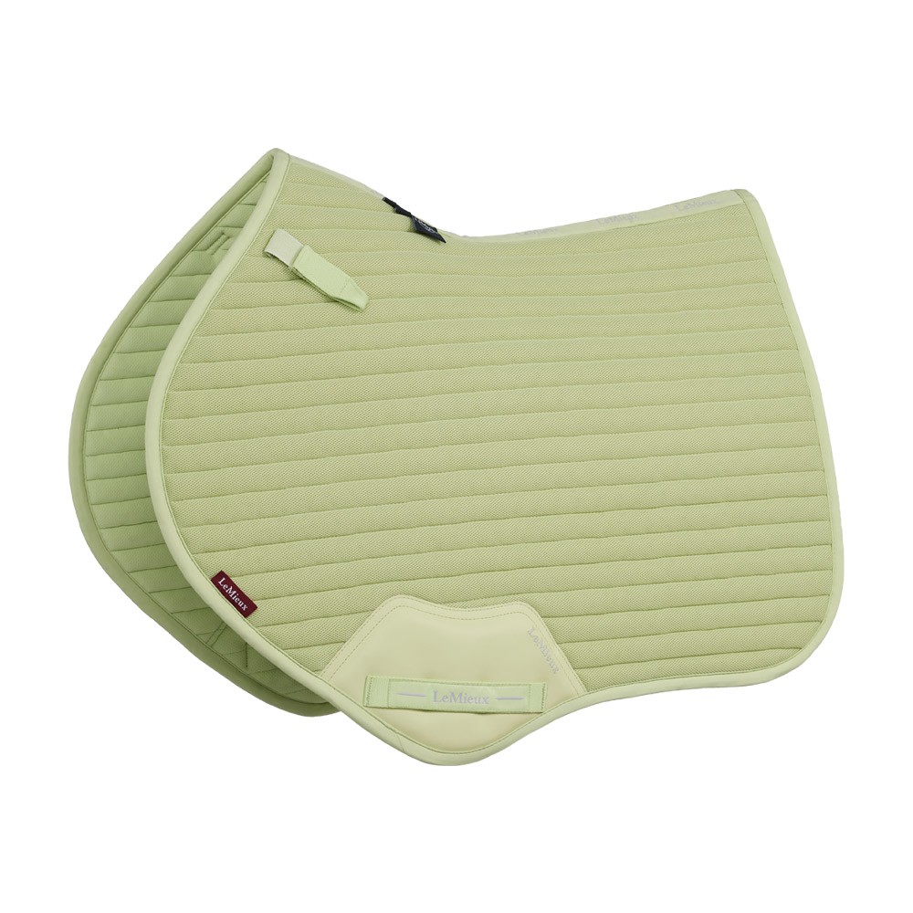 LeMieux LeMieux Air Tek Mesh Close Contact Square in Macaron