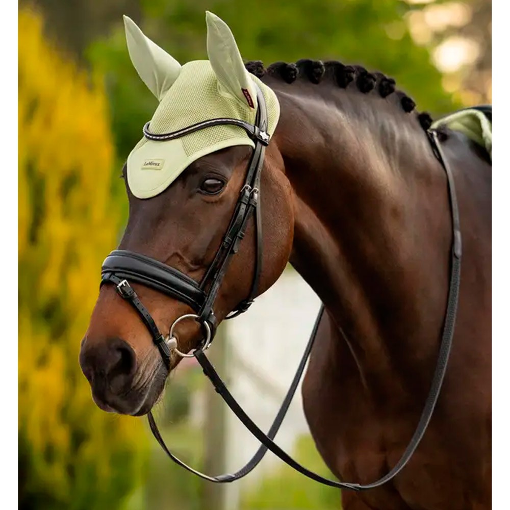 LeMieux Air Tek Mesh Fly Hood Green