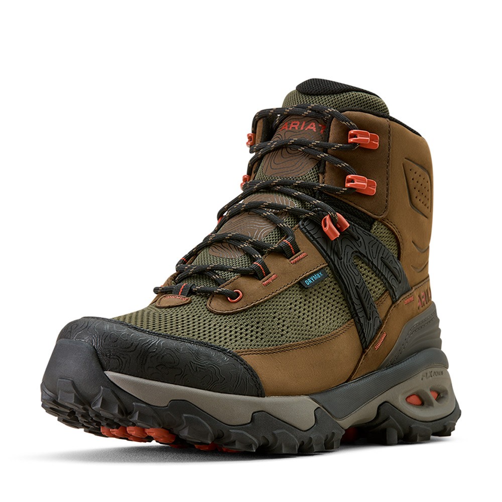 Ariat Ariat Mens Traverse Mid H2O Boots in Bark