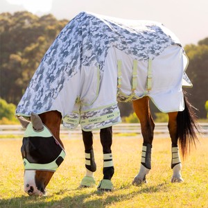 LeMieux LeMieux Arika Camo-Tek Fly Rug in Macaron