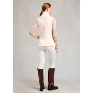 Holland Cooper Holland Cooper Country Fleece Gilet in Palest Pink