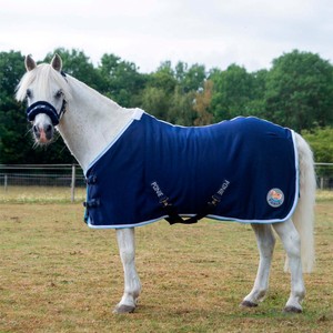 Gallop Gallop Ponie Jersey Cooler in Navy/White/Sky