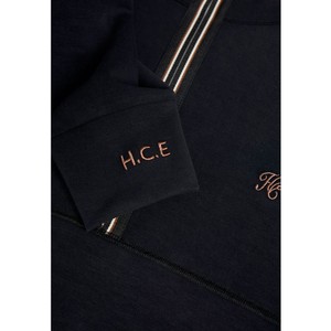 Holland Cooper Holland Cooper Windsor Quarter Zip Sweat in Black