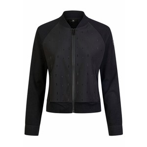 Pikeur Pikeur Selection Rhinestone Hybrid Knit Blouson Jacket (1325) in Black