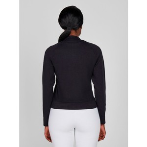 Pikeur Pikeur Selection Rhinestone Hybrid Knit Blouson Jacket (1325) in Black