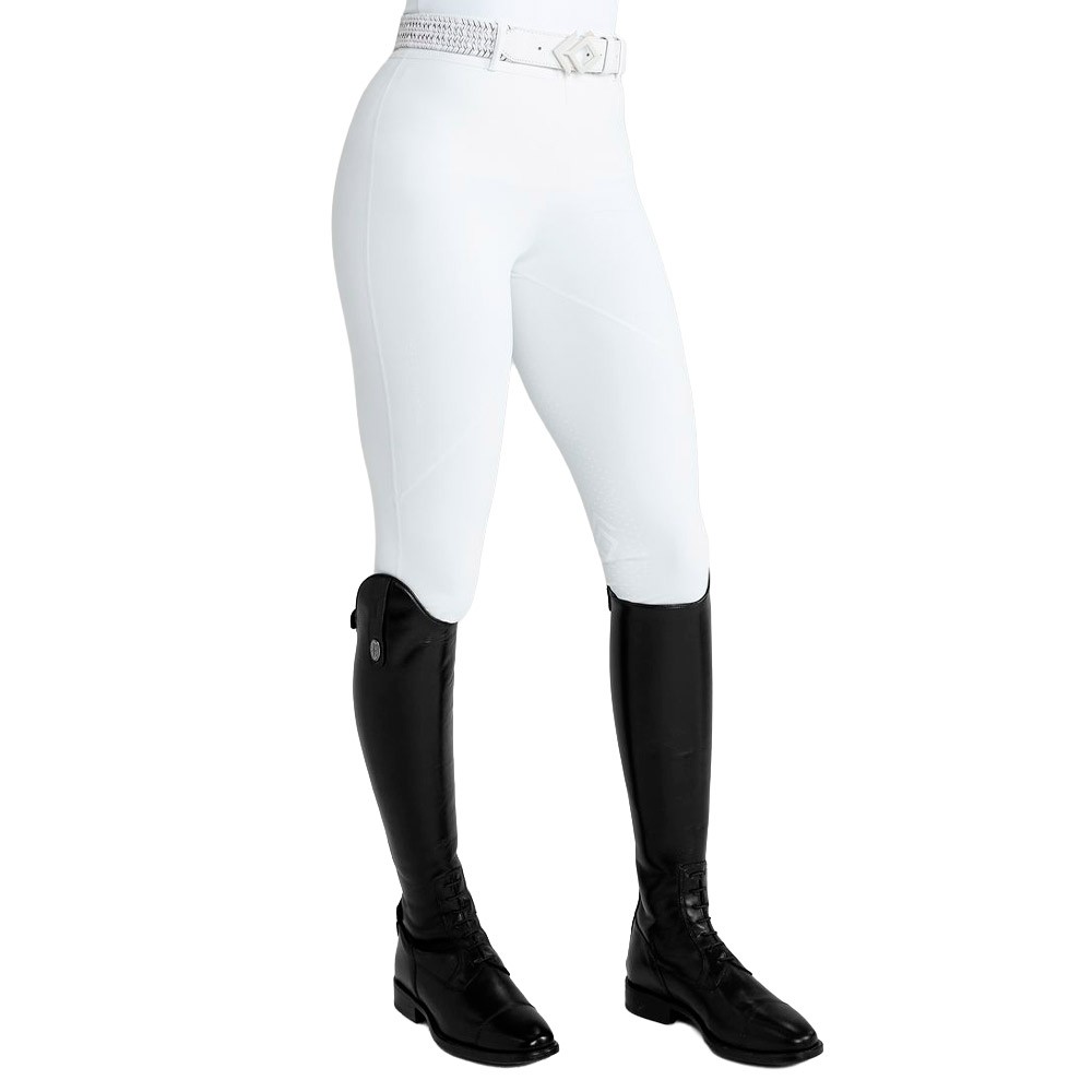 Aztec Diamond Aztec Diamond Essential Competition Full Seat Leggings in White