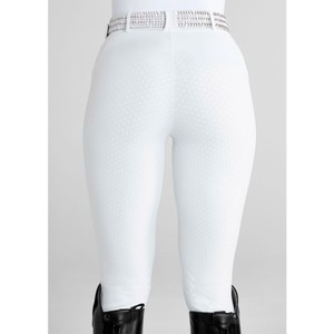 Aztec Diamond Aztec Diamond Essential Competition Full Seat Leggings in White