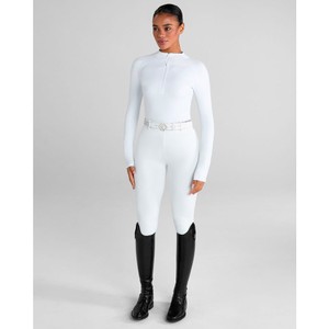 Aztec Diamond Aztec Diamond Essential Competition Full Seat Leggings in White