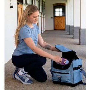 LeMieux LeMieux Elite Pro Grooming Bag in Powder Blue