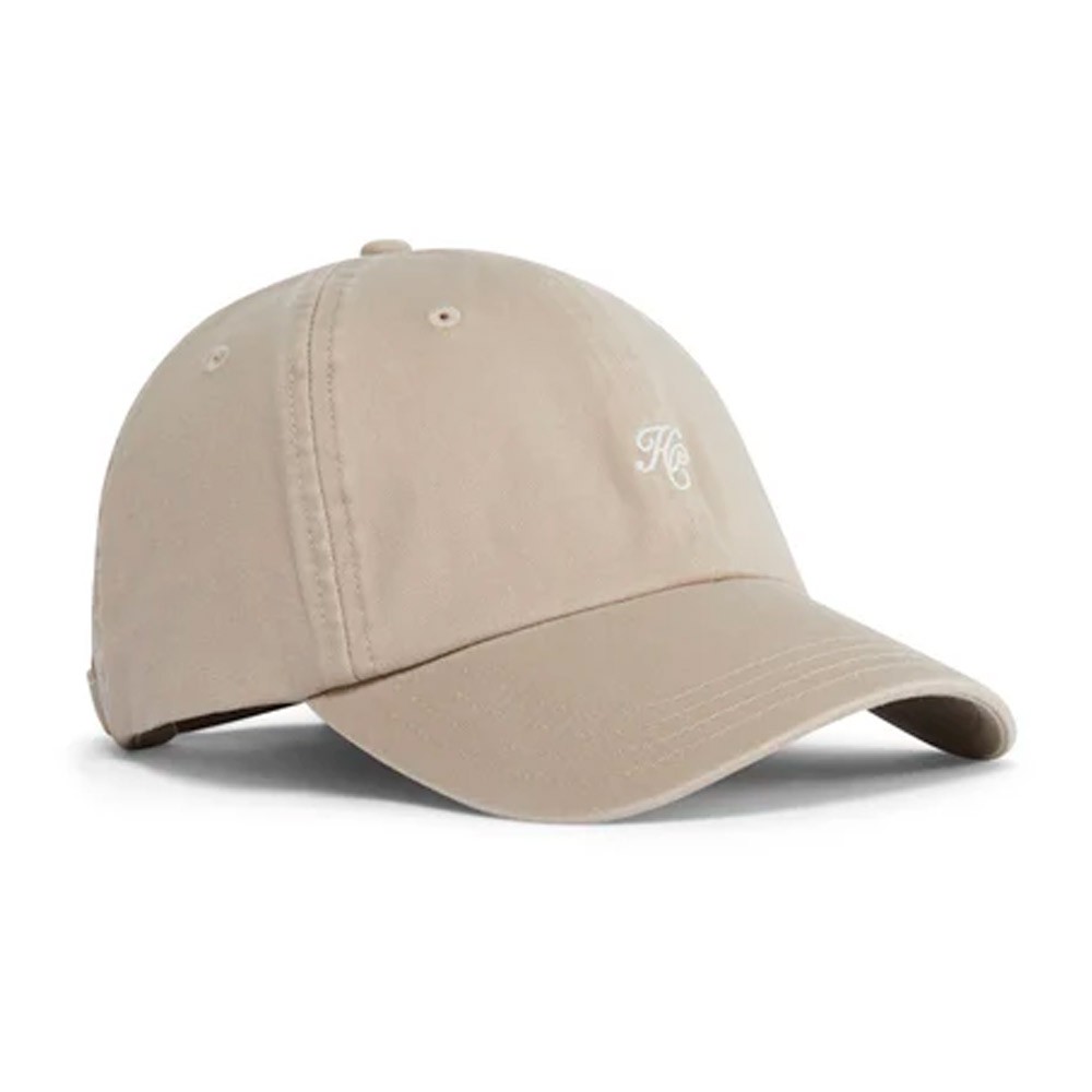 Holland Cooper Holland Cooper Monogram Cap in Taupe Ecru