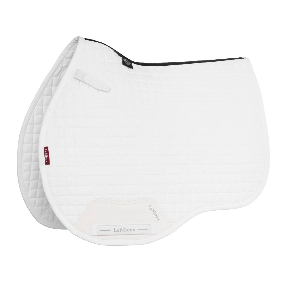 LeMieux LeMieux Cotton GP Square Saddle Pad in White