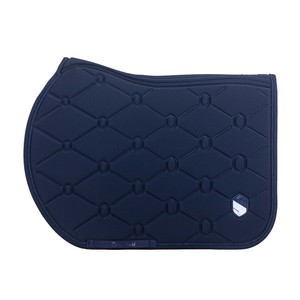 Samshield Samshield Spineshield Embroidery Jump Saddle Pad in Blue