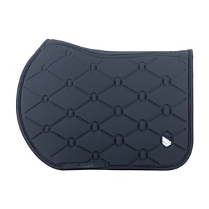 Samshield Samshield Spineshield Embroidery Jump Saddle Pad in Anthracite
