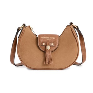 Fairfax & Favor Fairfax & Favor Micro Windsor Cross Body Bag in Tan