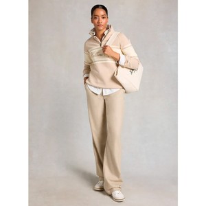 Holland Cooper Holland Cooper Signature Quarter Zip Sweat in Stone