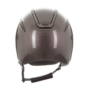 Evoke Evoke Callisto Wide Peak Crystal Frame Riding Hat 56-58cm 