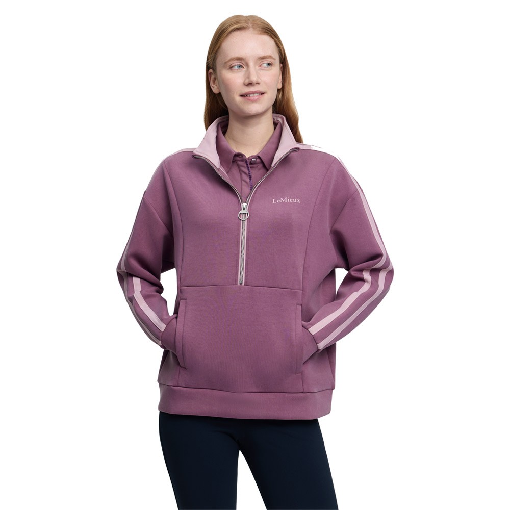 LeMieux Connie Half Zip Sweatshirt Pink